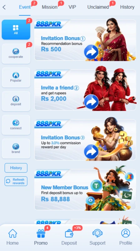 888PKR-bonuses