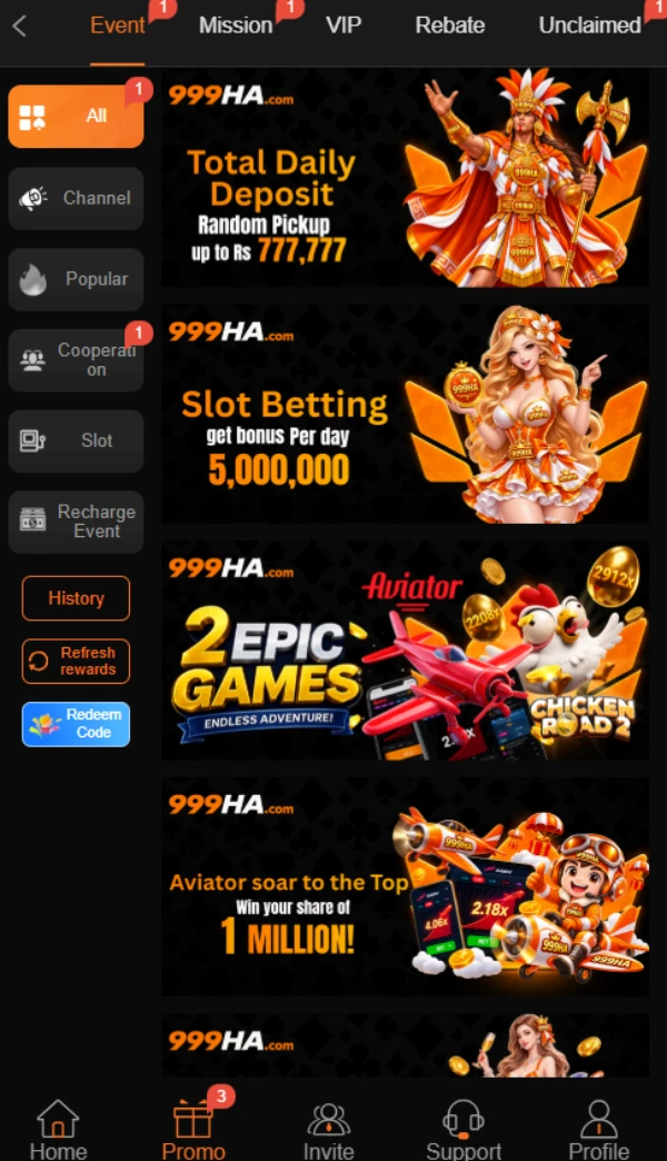 999HA-bonuses
