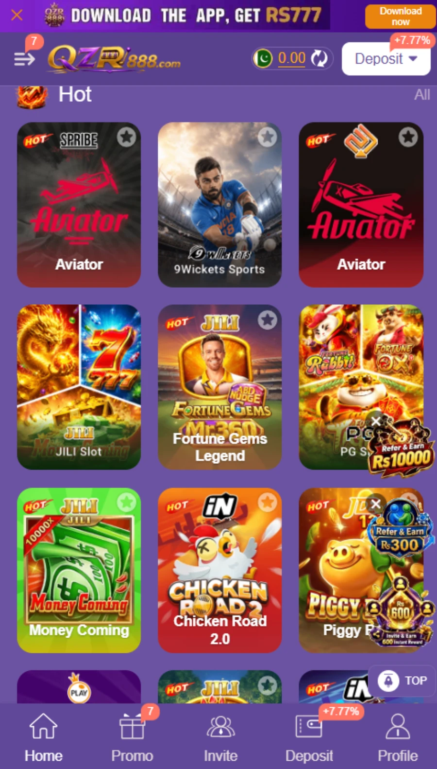 QZR888 Games