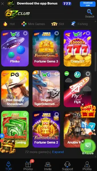 87club-Games
