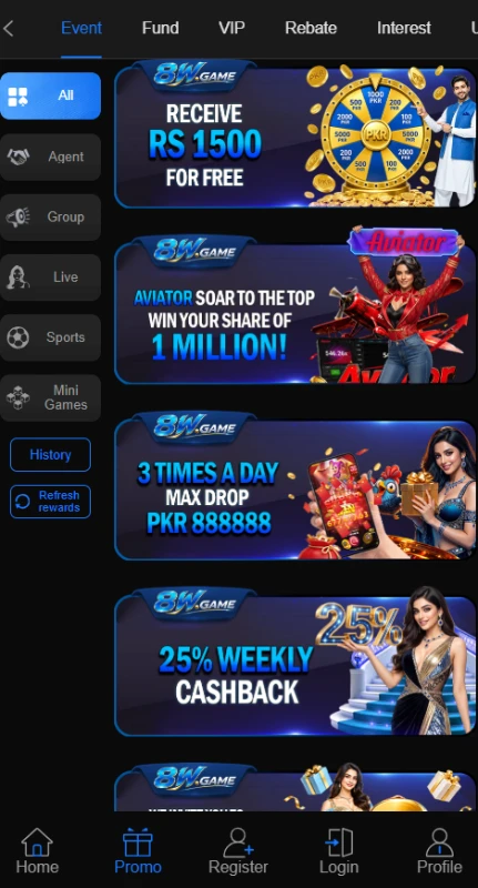 8W Game APK: Lobby, Login & Bonus Rules Explained screenshot 2