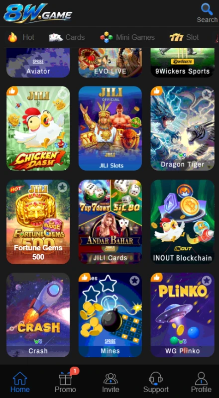 8W Game APK: Lobby, Login & Bonus Rules Explained screenshot 1