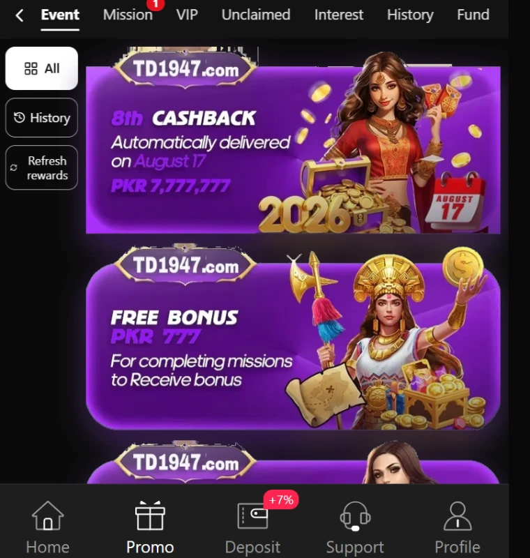 TD1947-Rewards